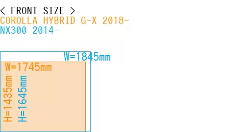 #COROLLA HYBRID G-X 2018- + NX300 2014-